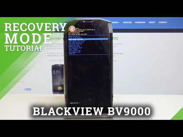 Video thumbnail for How to Enter Recovery Mode in BLACKVIEW BV9000 - Android System Recovery