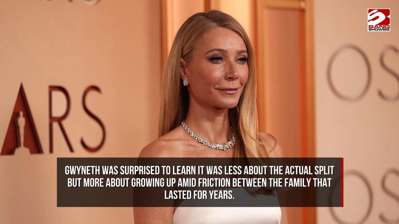Video thumbnail for Gwyneth Paltrow and Chris Martin wanted to 'stay a family' after split