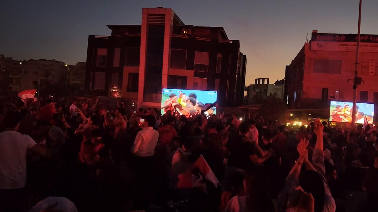 Video thumbnail for Egypt: Egypt fans watch World Cup clash against Argentina with excitement despite defeat.