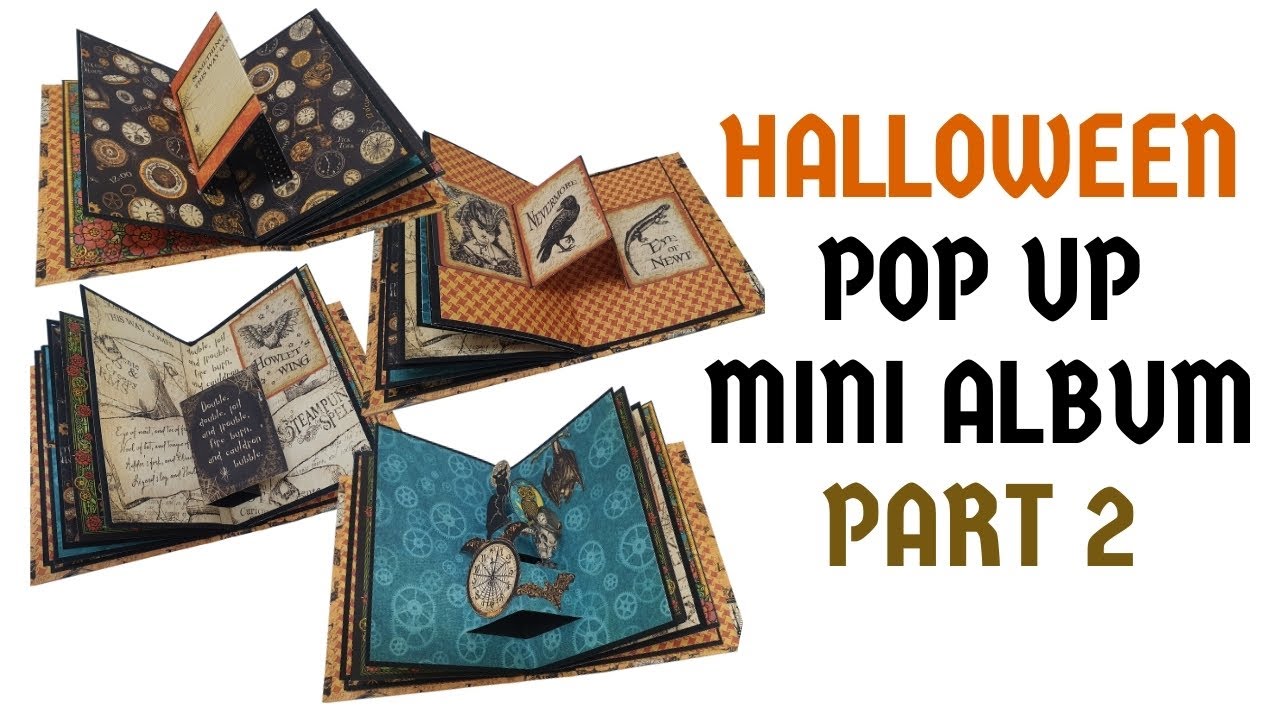 Video thumbnail for Halloween Pop up Mini Album Part 2