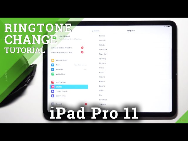 Video thumbnail for How to Change Ringtone in iPad Pro 11 - Set Up Phone Ringtone in APPLE iPad