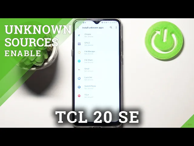 Video thumbnail for How to Enable Unknown Sources on TCL 20 SE – Allow Unknown Sources