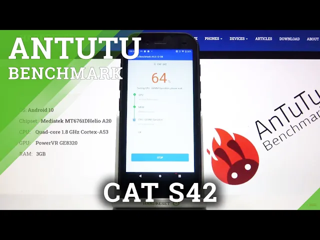 Video thumbnail for CAT S42 - AnTuTu Benchmark Perfromance TEST