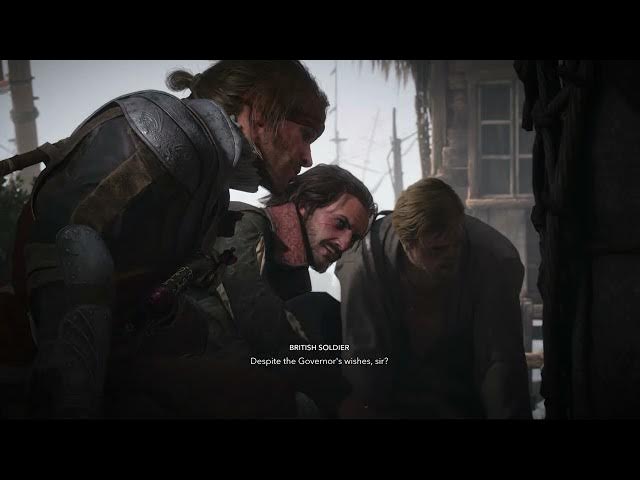 Video thumbnail for Assassin's Creed Black Flag Resynced - Commodore Eighty-Sixed: Charles Vane Kills Pirate Cutscene