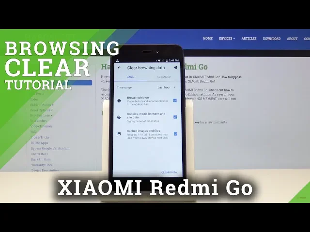 Video thumbnail for How to Clear Browser History in XIAOMI Redmi Go - Delete History & Cookies