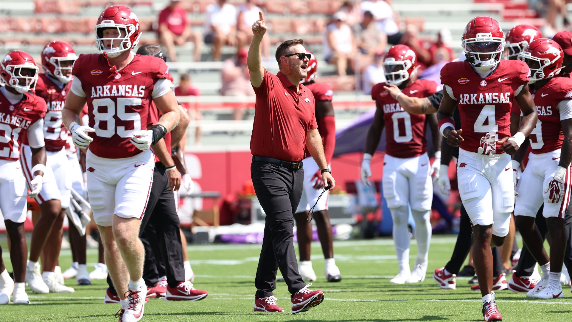 Video thumbnail for Utah vs. Arkansas Match Surprise: Big 12 vs. SEC Showdown