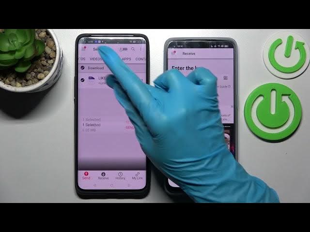 Video thumbnail for How to Transfer files from Oppo Device to Oppo Reno 7 – Send anywhere App