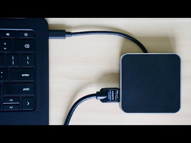 Video thumbnail for How To Extend Your Chromebook Display With USB Type C