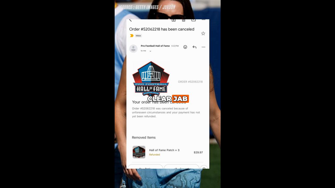 Video thumbnail for Jordon Hudson Takes Subtle Shot at Hall of Fame After Belichick Snub