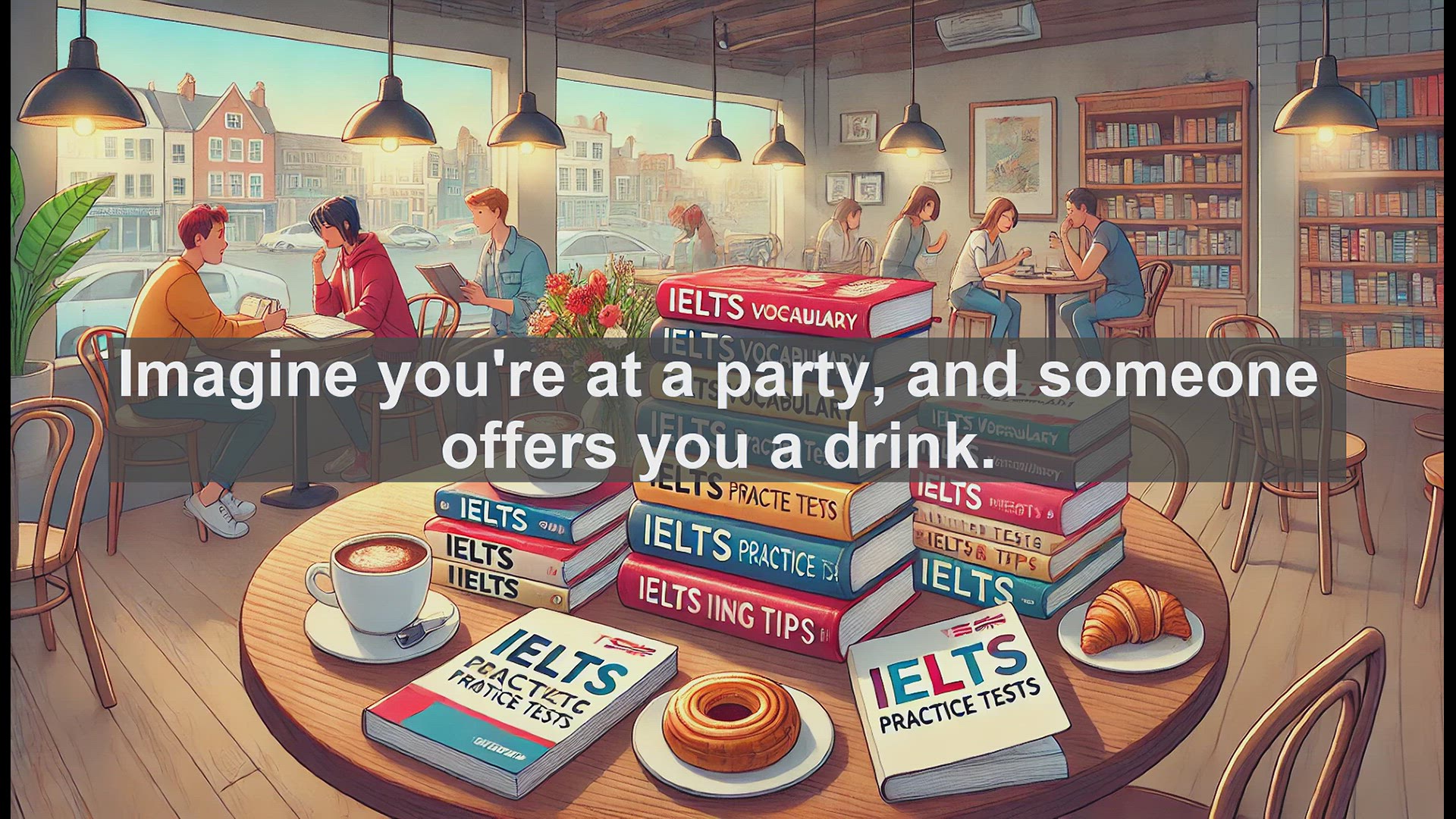 'Video thumbnail for 2500 Must Know IELTS 6.5 Vocabulary - Understanding 'Beverage': Boost Your IELTS Vocabulary'