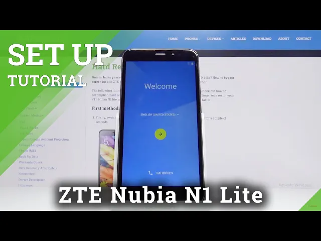 Video thumbnail for How to Set Up ZTE Nubia N1 Lite – Configuration Process