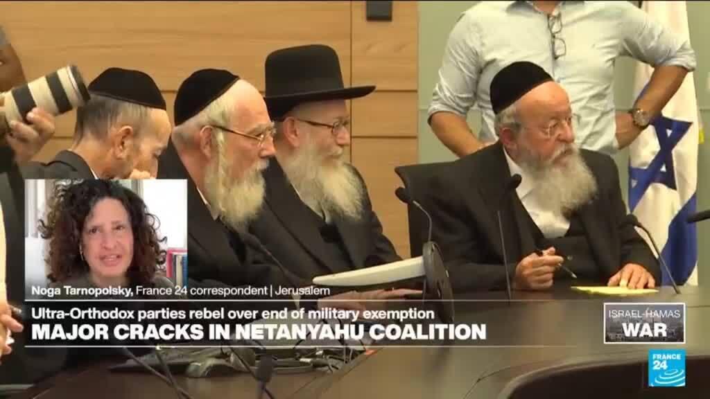 'Video thumbnail for Israel: Major cracks in Netanyahu coalition'