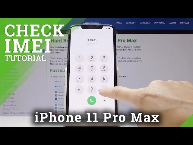 Video thumbnail for How to Locate IMEI in iPhone 11 Pro Max Check - Check Serial Number