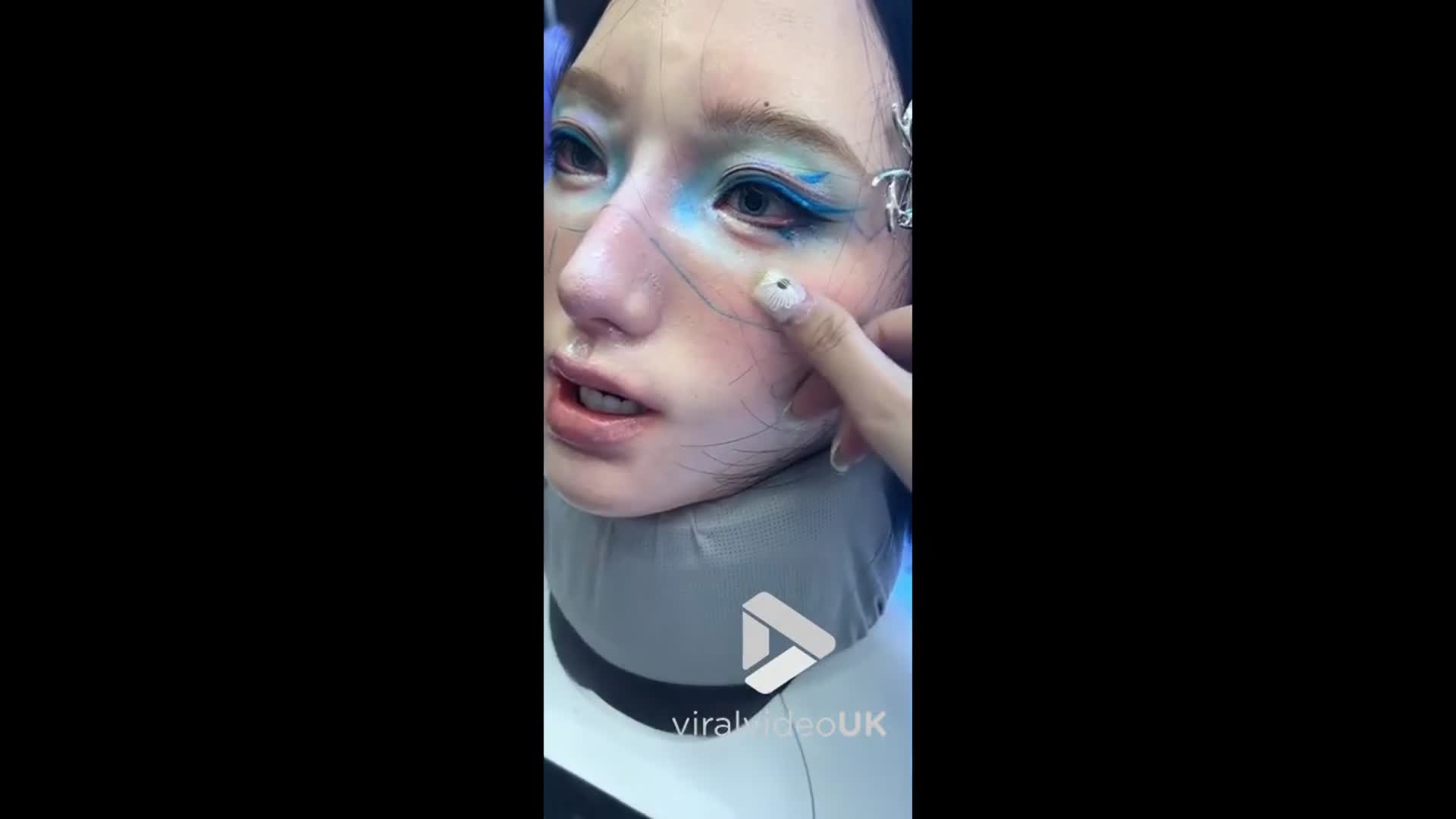 'Video thumbnail for VV5030 Robotics breakthrough with AI bionic face shows stunning realism'