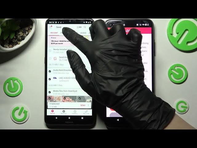 Video thumbnail for How to Transfer Files from a Nokia Device to HTC Desire 22 Pro - Send Anywhere App
