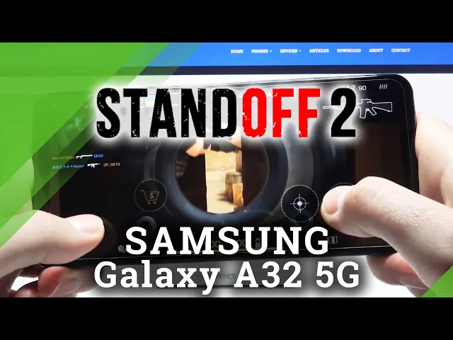 Video thumbnail for SAMSUNG Galaxy A32 5G - Standoff 2 GamePlay