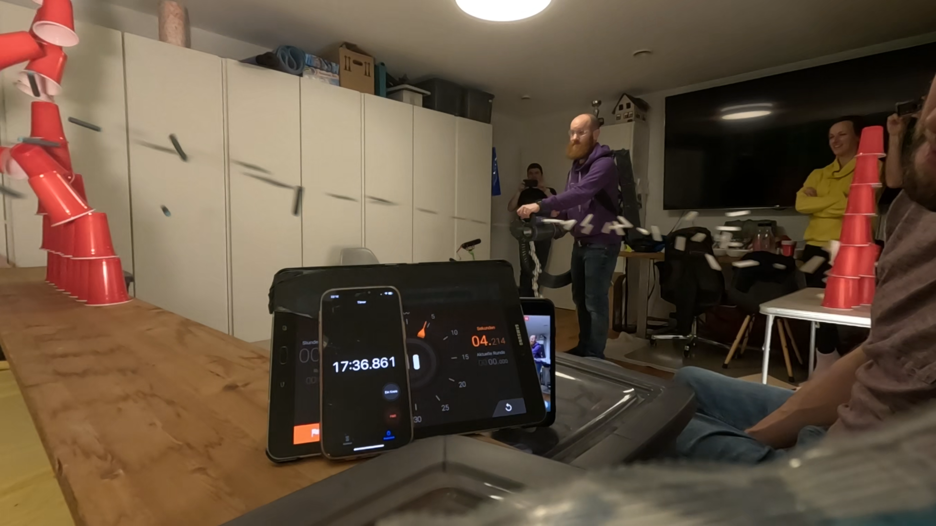 Video thumbnail for Fastest motorized foam dart blaster fire rate  8,321 per minute by Thomas Busch