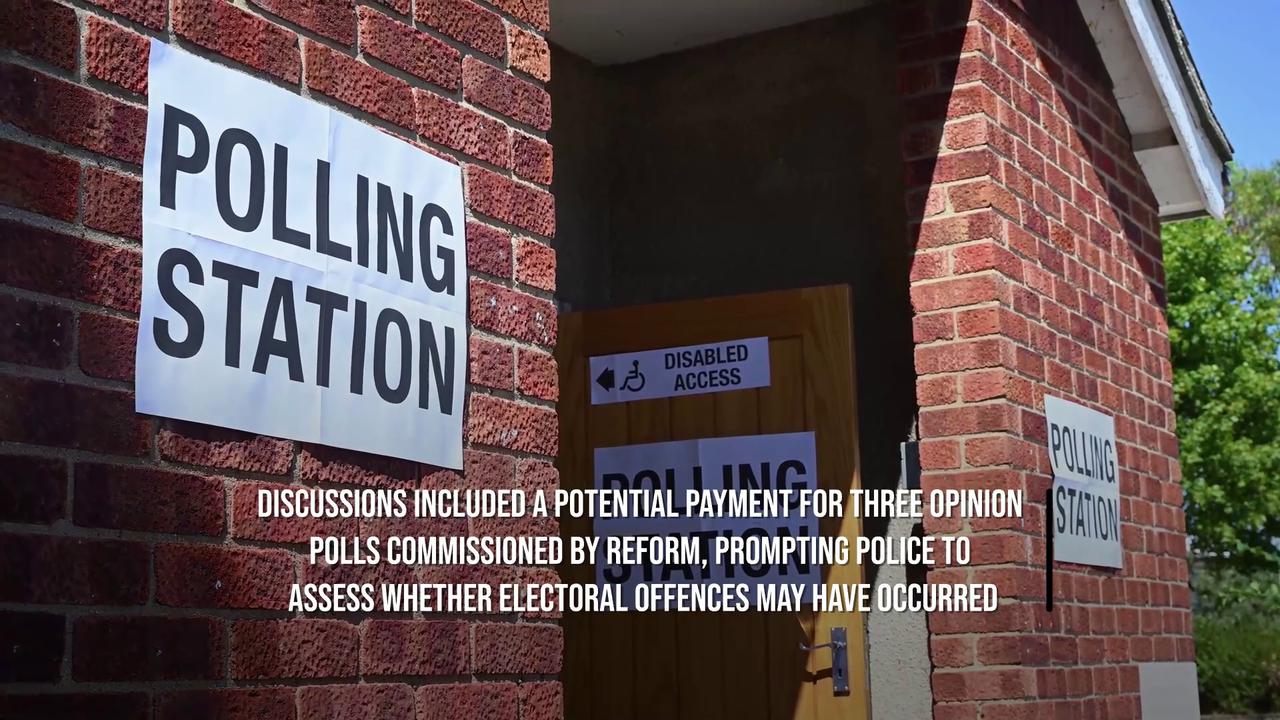 Video thumbnail for UK Police Widen Criminal Investigation Into Reform UK Over Funding Allegations.