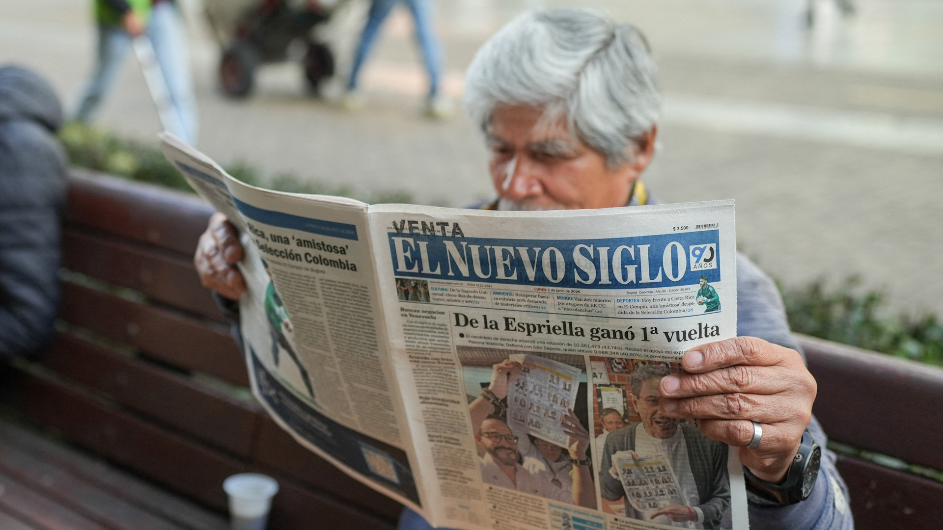 Video thumbnail for Presidential election has Colombia on edge