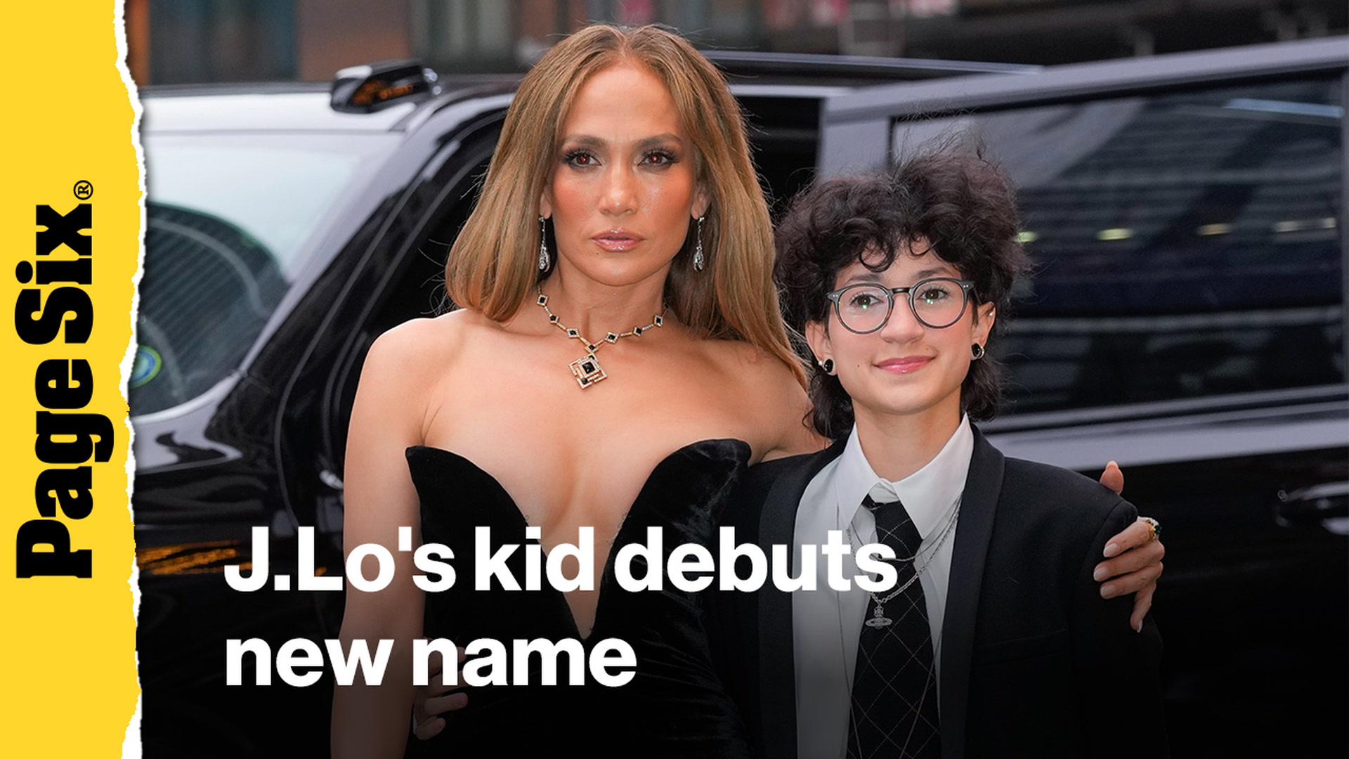Video thumbnail for Jennifer Lopez's child debuts new name at high school graduation ceremony