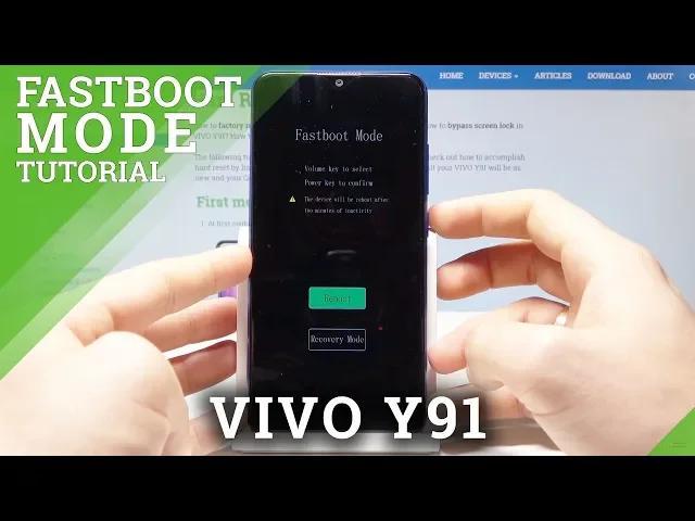 Video thumbnail for VIVO Y91 How to Enter & Quit Fastboot Mode