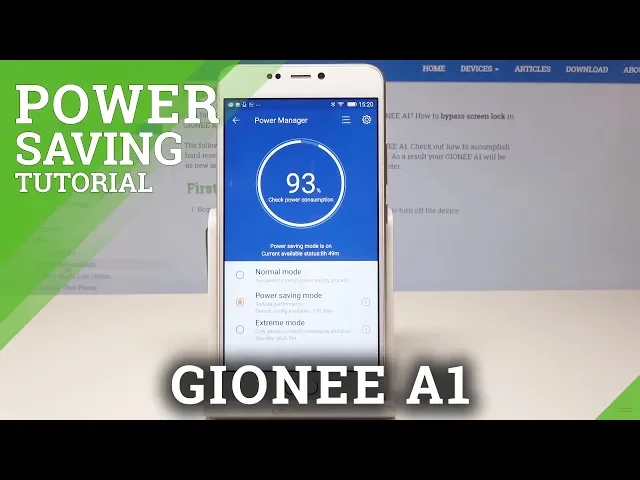 Video thumbnail for How to Activate Low Power Solution in GIONEE A1 – Battery Saver