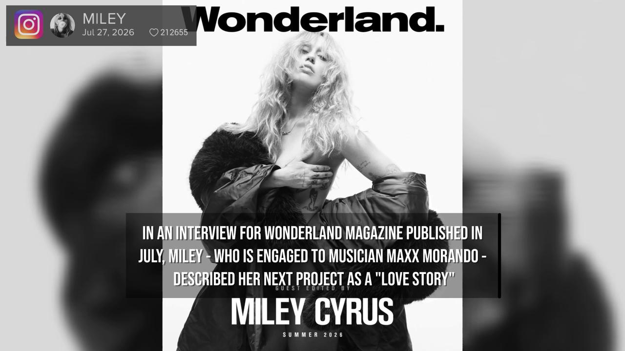 Video thumbnail for Miley Cyrus announces 'powerful' new album Bass Persuades.