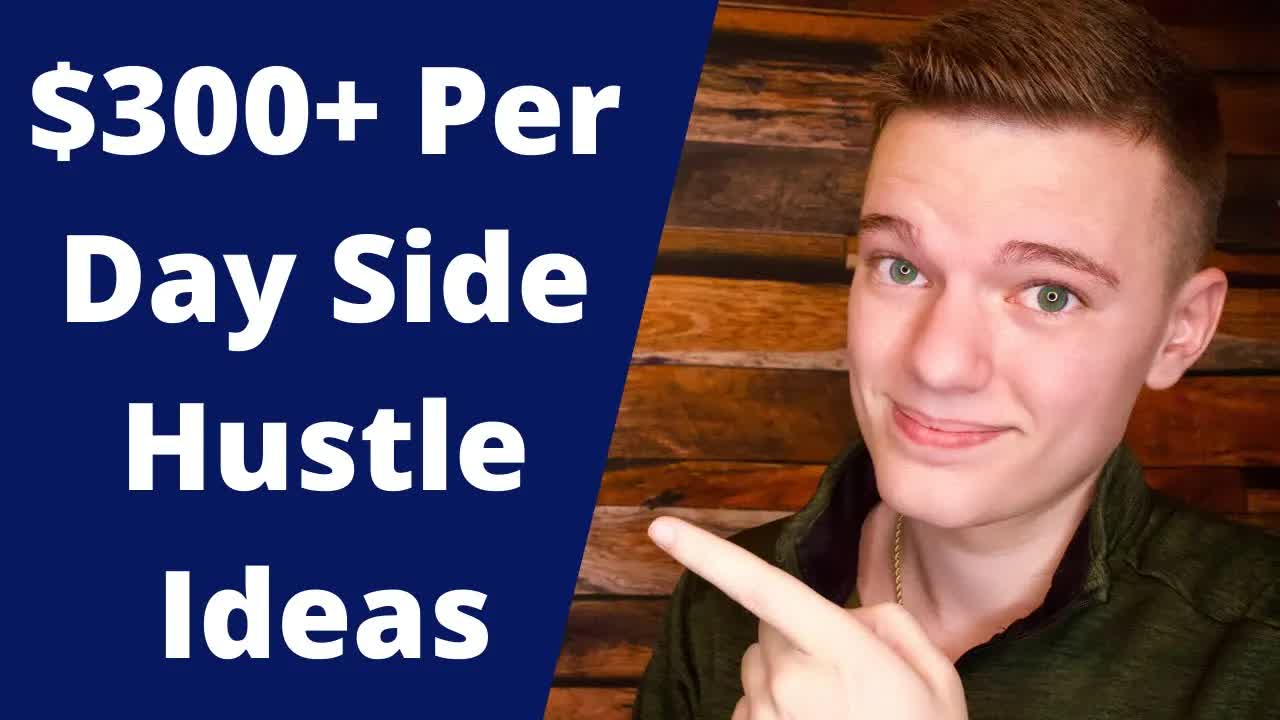 Video thumbnail for Magnified Money: best side hustles to earn $300+ per day, part-time jobs & making money