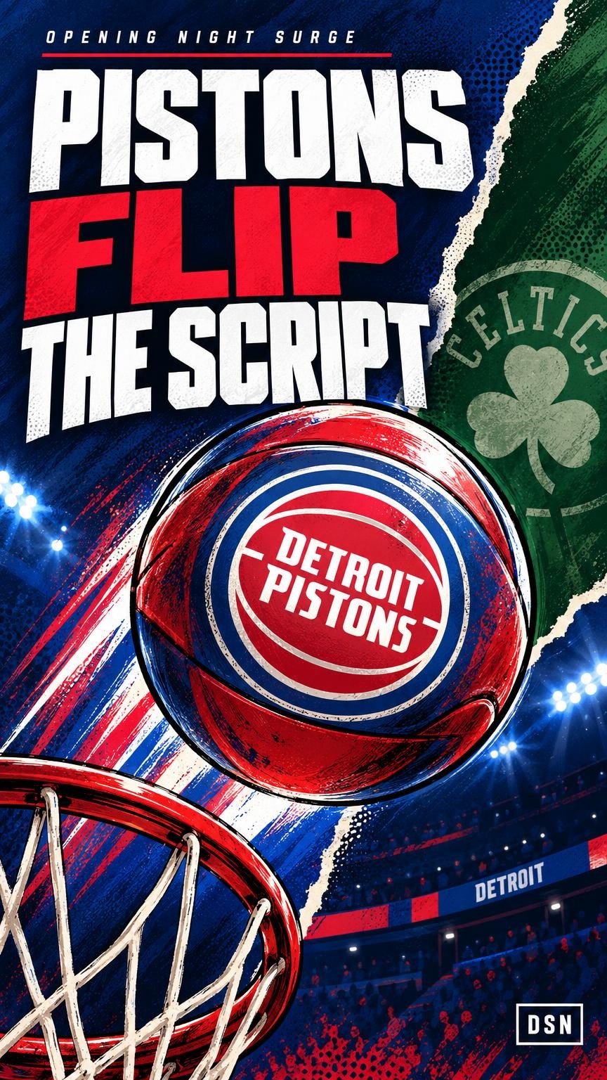 Video thumbnail for Detroit’s comeback opener shows real upside, but the roster still feels short