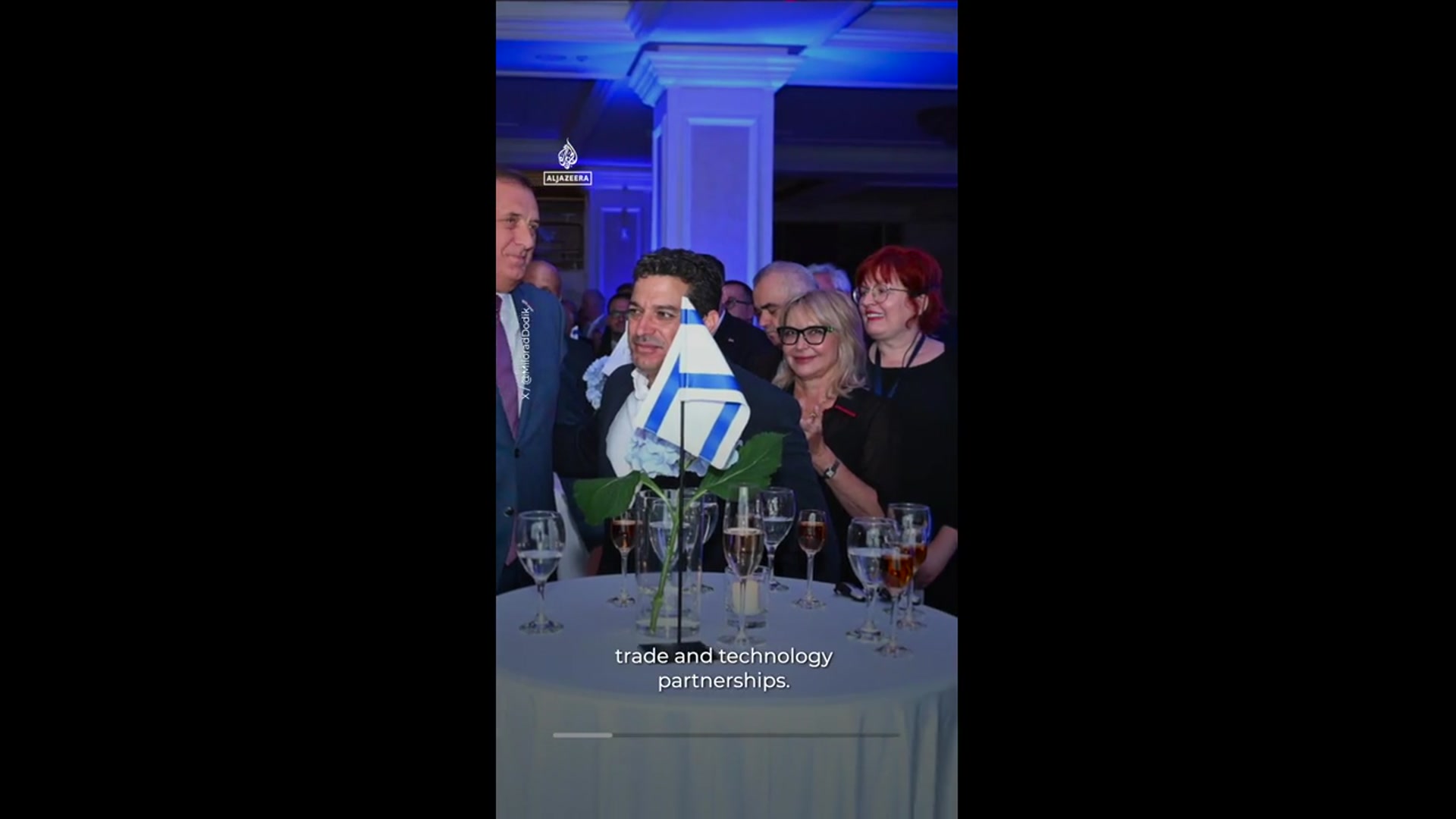Video thumbnail for Israel opens trade office in Bosnia’s Republika Srpska