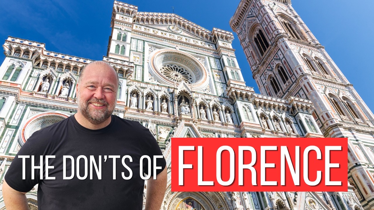 Video thumbnail for The Do's & Don'ts of Visiting Florence, Italy