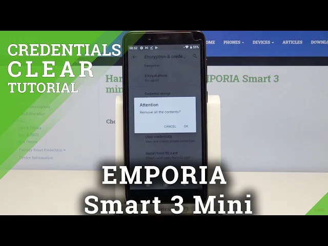 Video thumbnail for How to Clear Credentials in EMPORIA Smart 3 mini – Remove Certificates