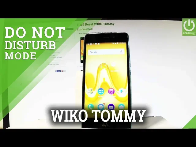 Video thumbnail for Do Not Distrub Mode in WIKO Tommy - Enable DND in Android
