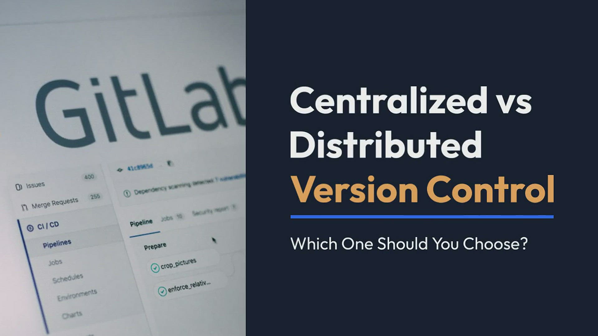 'Video thumbnail for Centralized vs Distributed Version Control: Which One Should We Choose?'