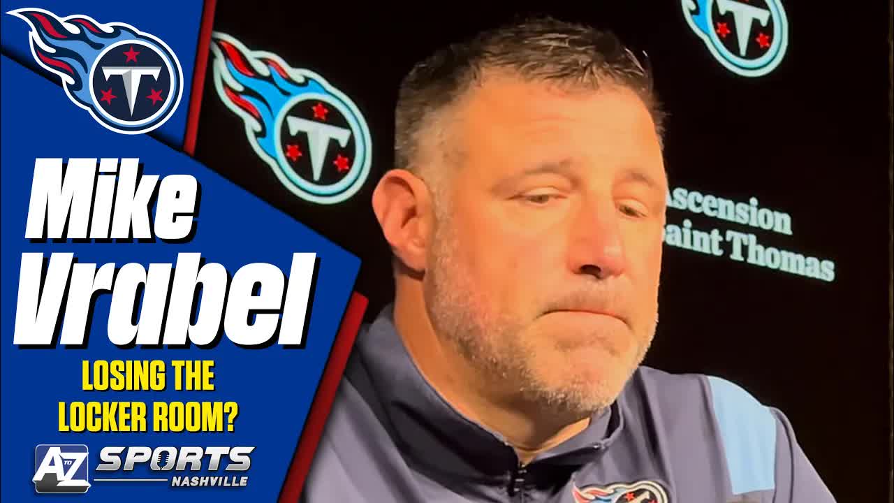 Video thumbnail for Is Mike Vrabel losing control of the Titans locker room?