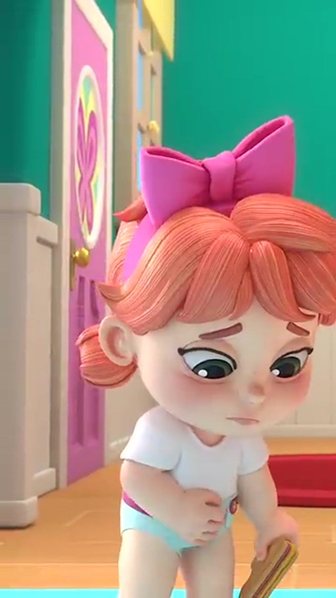 Video thumbnail for Baby Don't Hold! Sit on the Potty #Shorts #YouTub