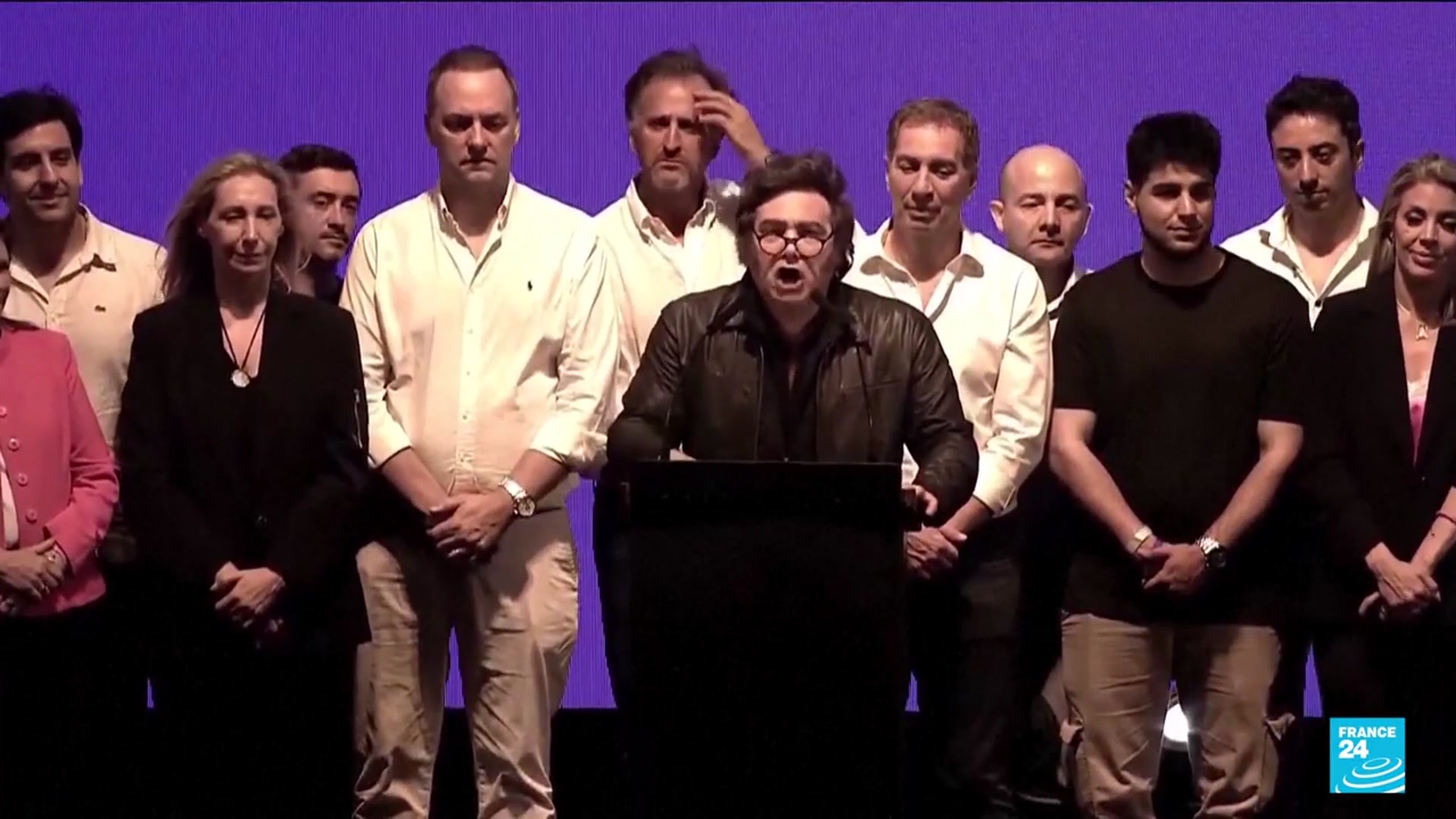 'Video thumbnail for Milei promises change in Argentina ahead of mid-term elections'