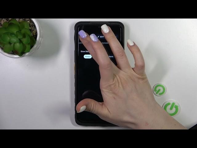 Video thumbnail for How to Customize AOD on CATERPILLAR Cat S53? - Install Muviz Edge App