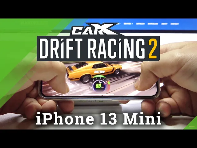Video thumbnail for Car Racing 2   Game Test on iPhone 13 mini  – Short Gameplay