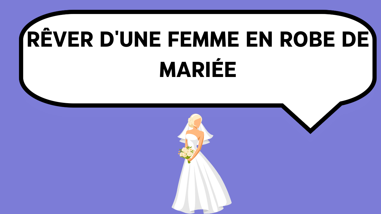 'Video thumbnail for Rêver d'une femme en robe de mariée'