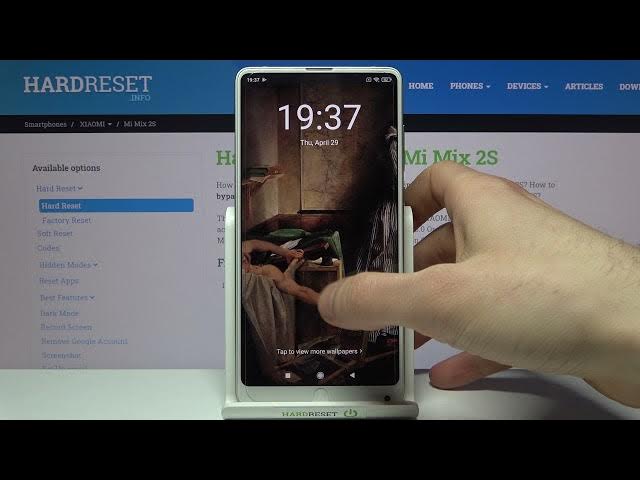 Video thumbnail for How to Change Lock Screen Wallpaper in Xiaomi Mi Mix 2S?