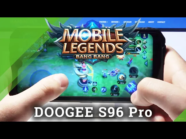 Video thumbnail for Mobile Legends Performance Test on DOOGEE S96 Pro - Gameplay