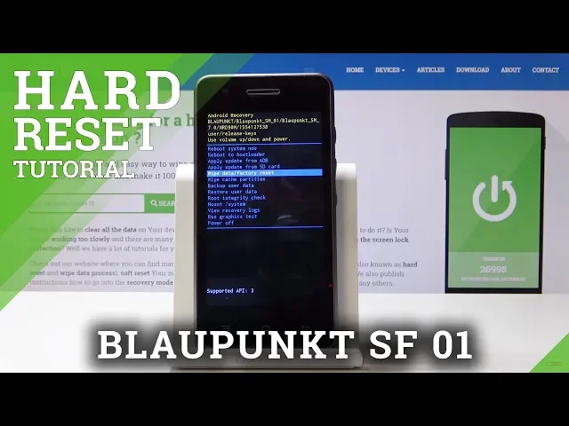 Video thumbnail for Hard Reset BLAUPUNKT SF 01 - Bypass Screen Protection