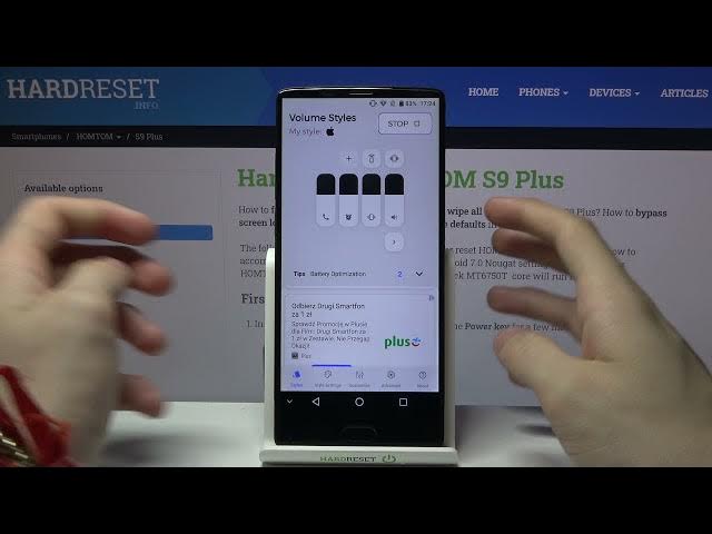 Video thumbnail for Apply iOS Volume Panel / Use Volume Styles App - HOMTOM S9 Plus