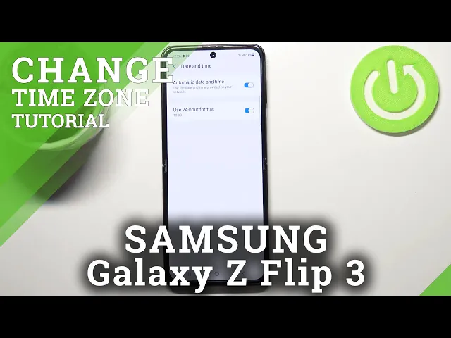 Video thumbnail for How to Change Date & Time in SAMSUNG Galaxy Z Flip3 5G - Date and Time Settings