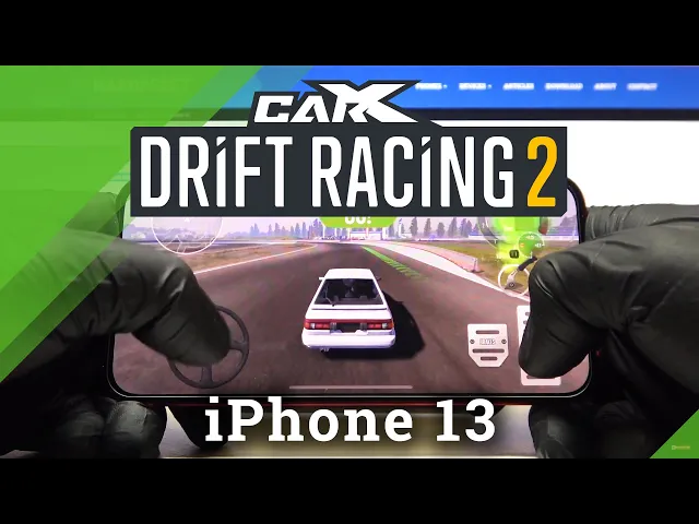 Video thumbnail for Apple iPhone 13   Game CarX Drift Racing 2
