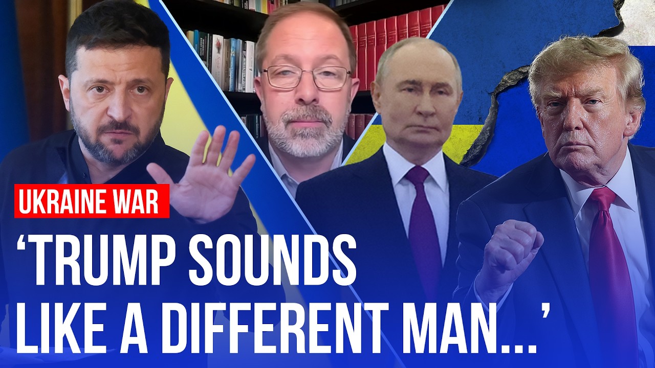 Video thumbnail for Is this a 'real push for peace' in Ukraine from Trump?