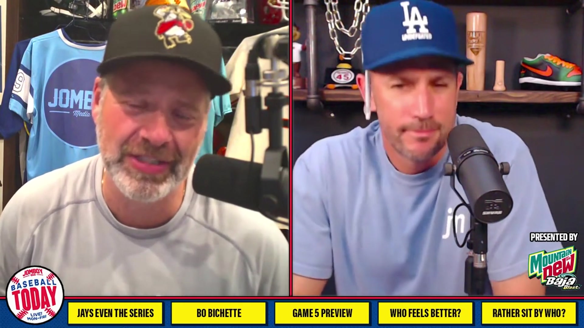 'Video thumbnail for Blue Jays even up the World Series with game 4 win! | Baseball Today'