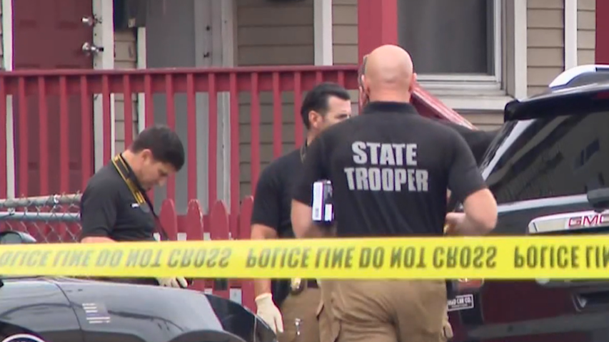 Video thumbnail for 'Officers acted heroically.' Body cam video shows Bridgeport officers shot at during armed standoff