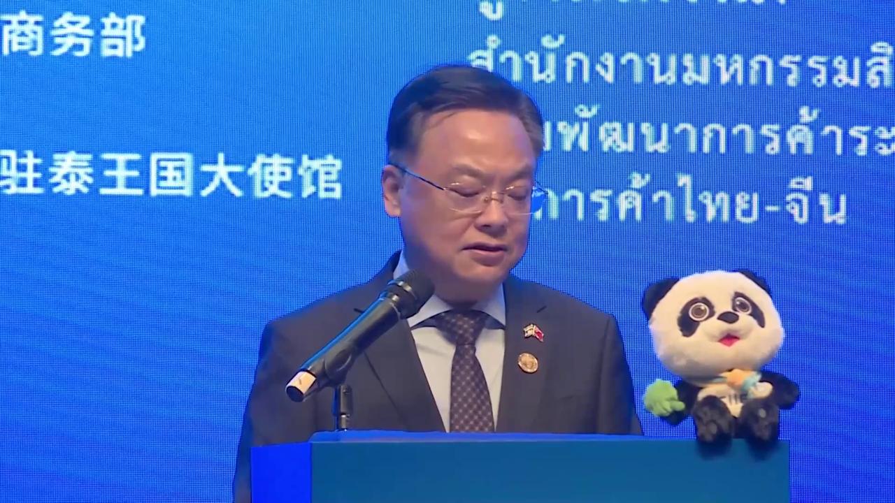 Video thumbnail for Thailand: China, Thailand eye deeper trade, investment ties at CIIE promotion event.